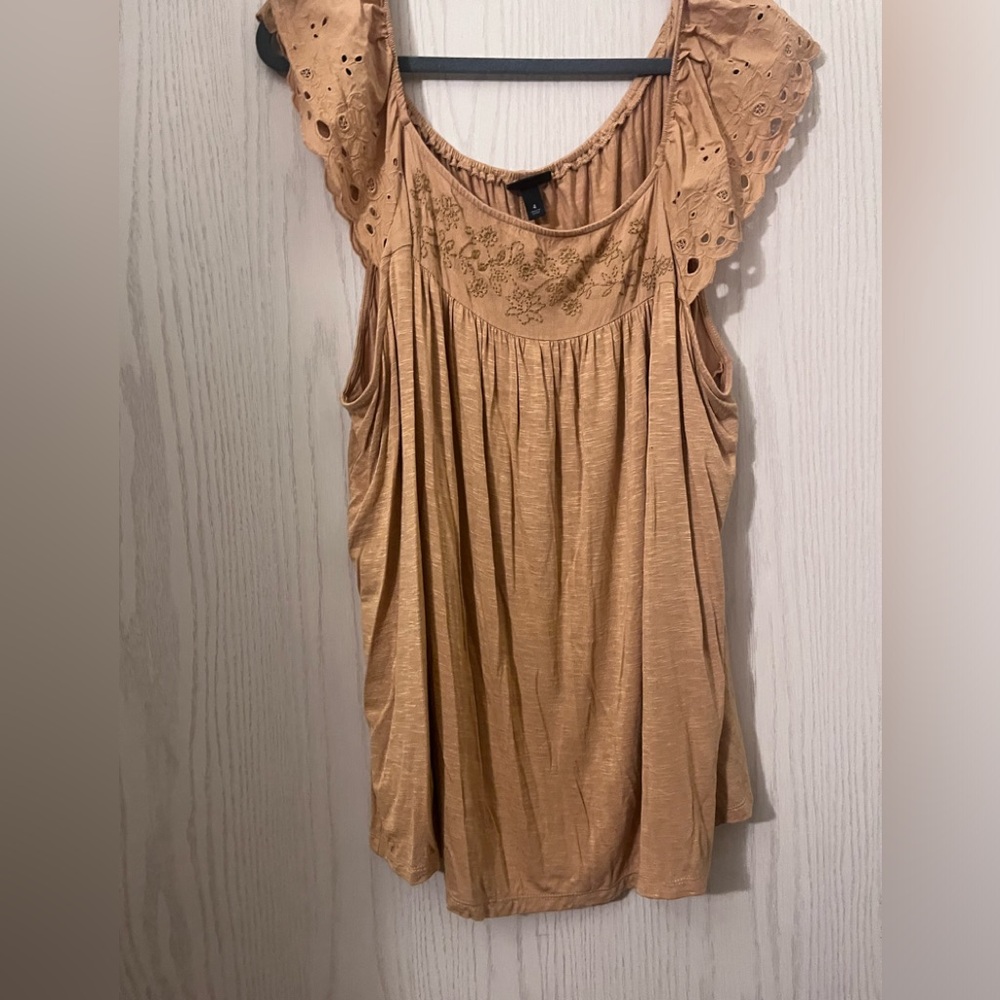 Torrid Women's Tan Sleeveless Top
